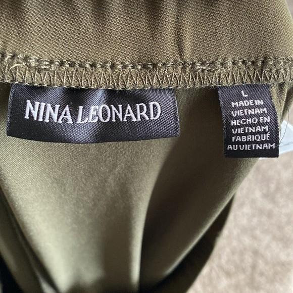NWOT Nina Leonard Miracle Matte Jersey Pull-On Jogger Pant L - Picture 4 of 6
